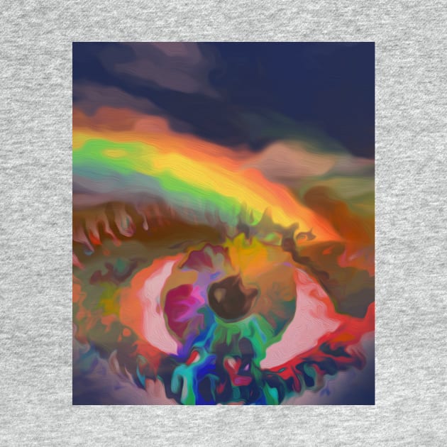 Rainbow Eye by MONLart